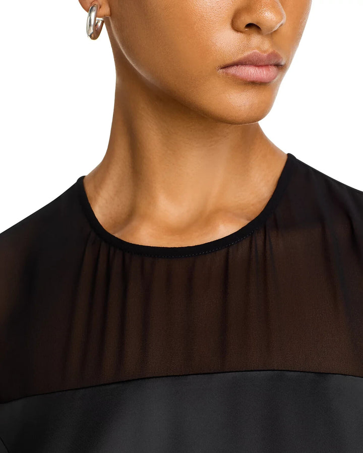 FRENCH CONNECTION Illusion Neck Top MSRP $98