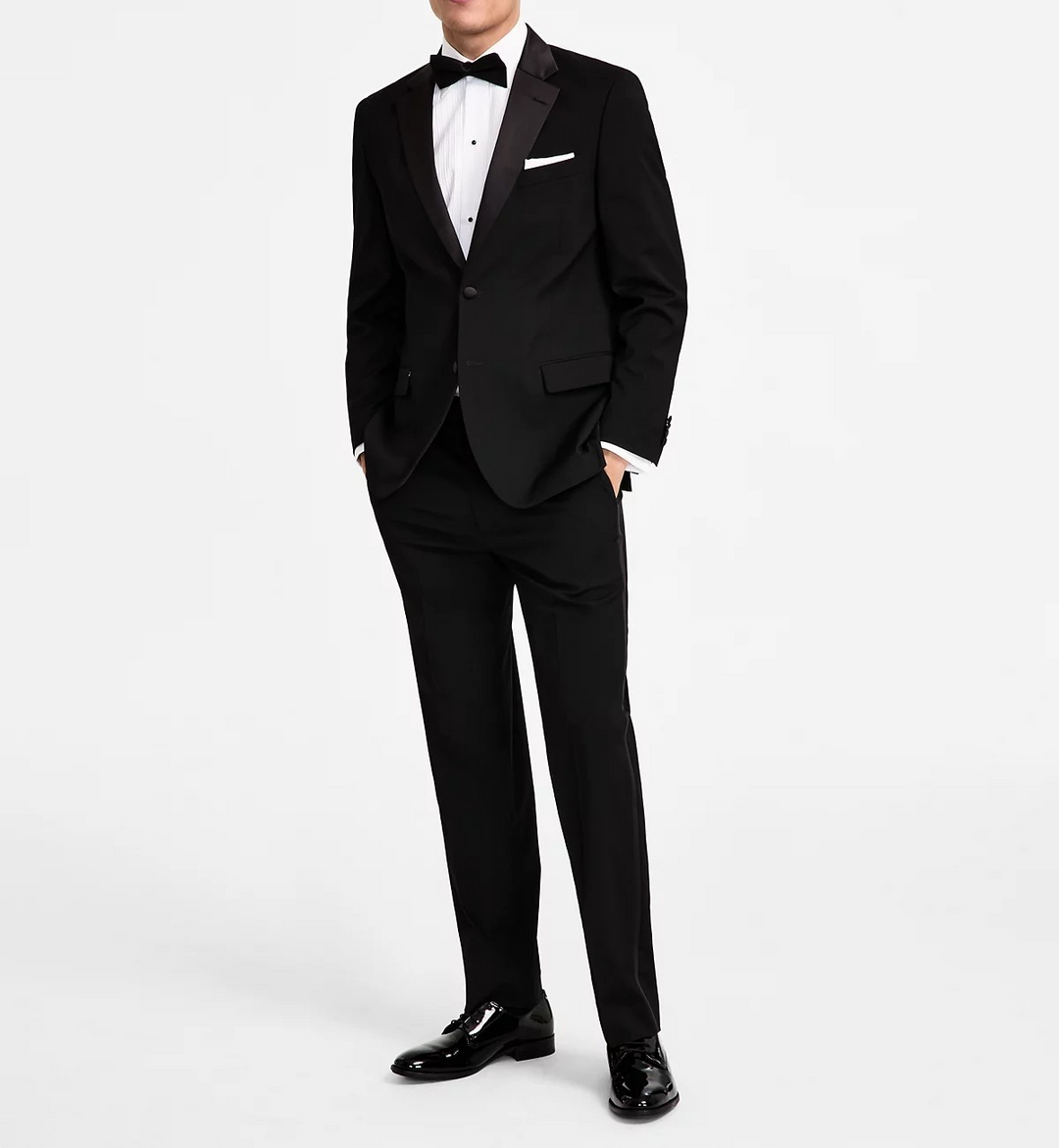 Nautica Men's Modern-Fit Stretch Tuxedo Suit MSRP $395
