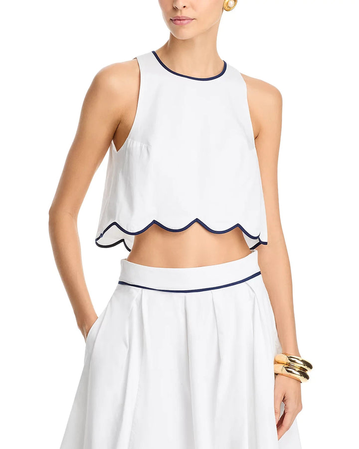 FRENCH CONNECTION Alexis Cropped Top MSRP $88
