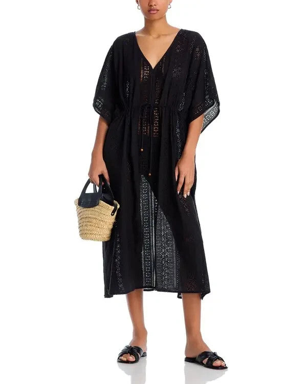 Echo Butterfly Eyelet Cover-up Dress MSRP $159