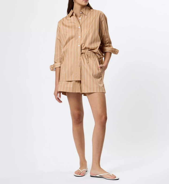 French Connection Women's Alexis Long-Sleeve Shirt MSRP $88