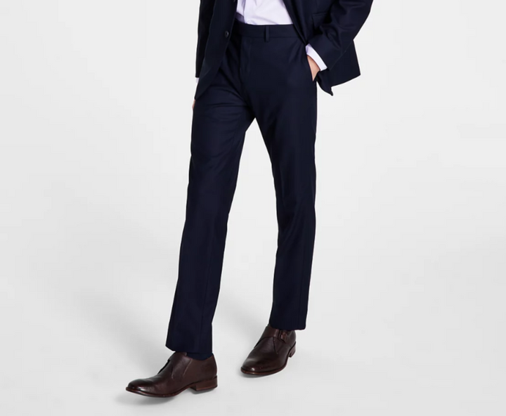 Kenneth Cole Reaction TECGNI-COLE Slim-Fit Suit Pants # TR 2542 NEW