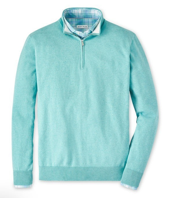 Peter Millar Crown Whitaker Classic Fit Quarter Zip Sweater MSRP $195