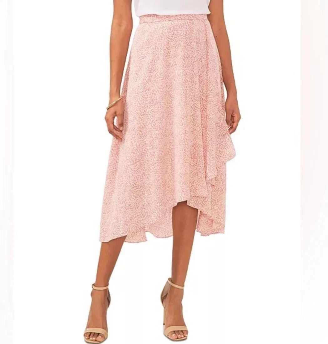 Vince Camuto High Low Crossover Skirt MSRP $99