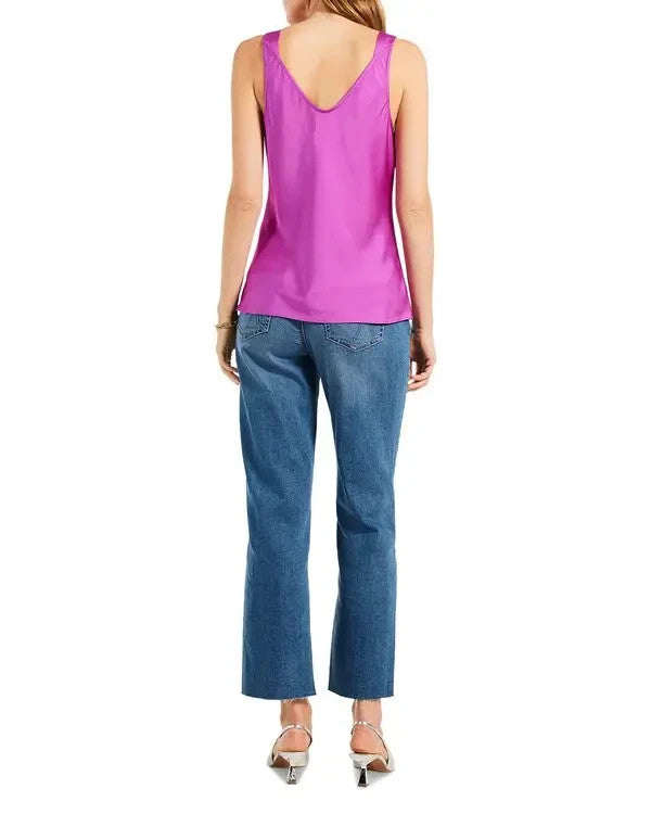 NIC+ZOE Lace Trim Tank MSRP $108