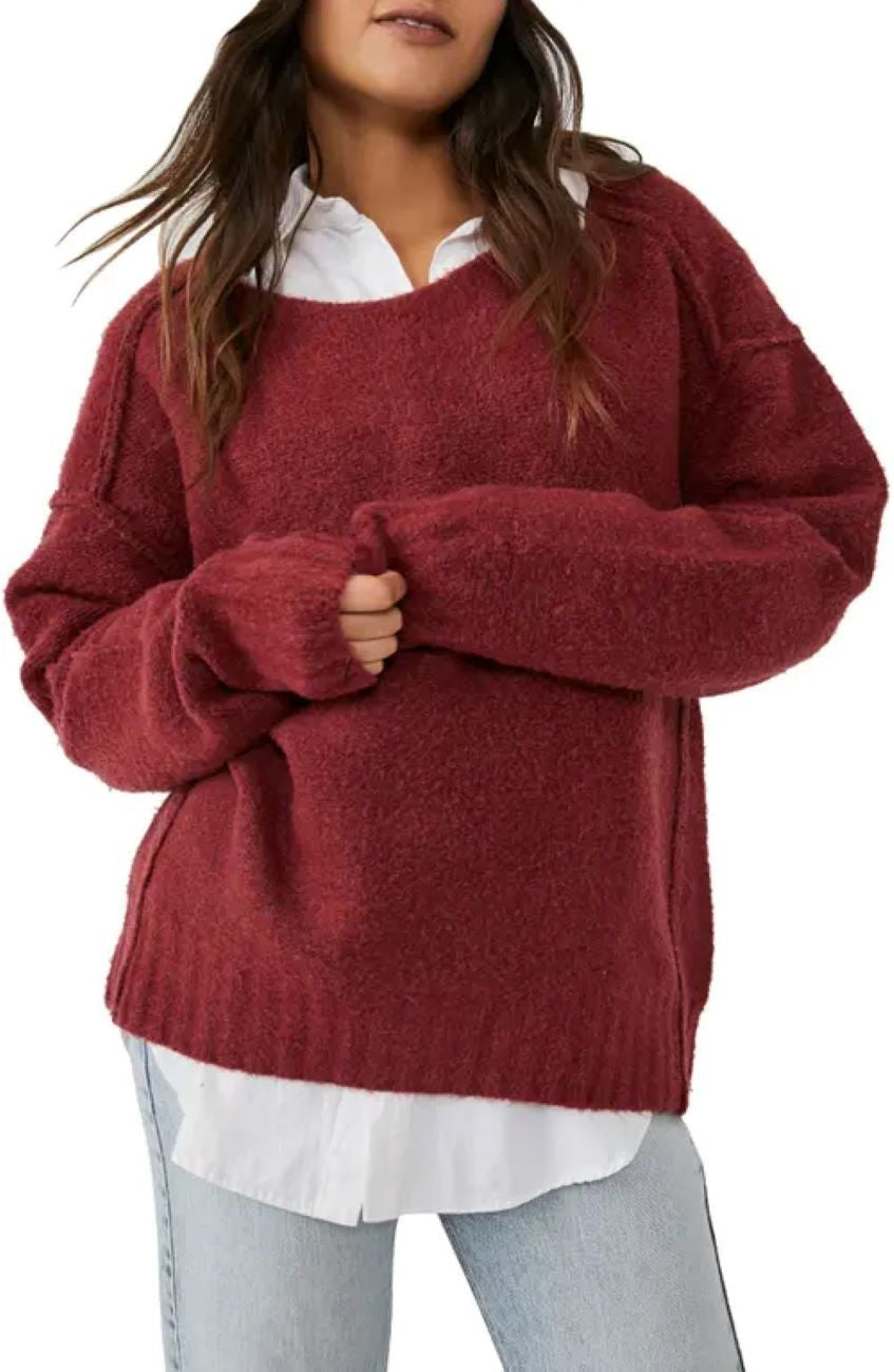 Free People Care Eastwood Tunic Sweater MSRP $138