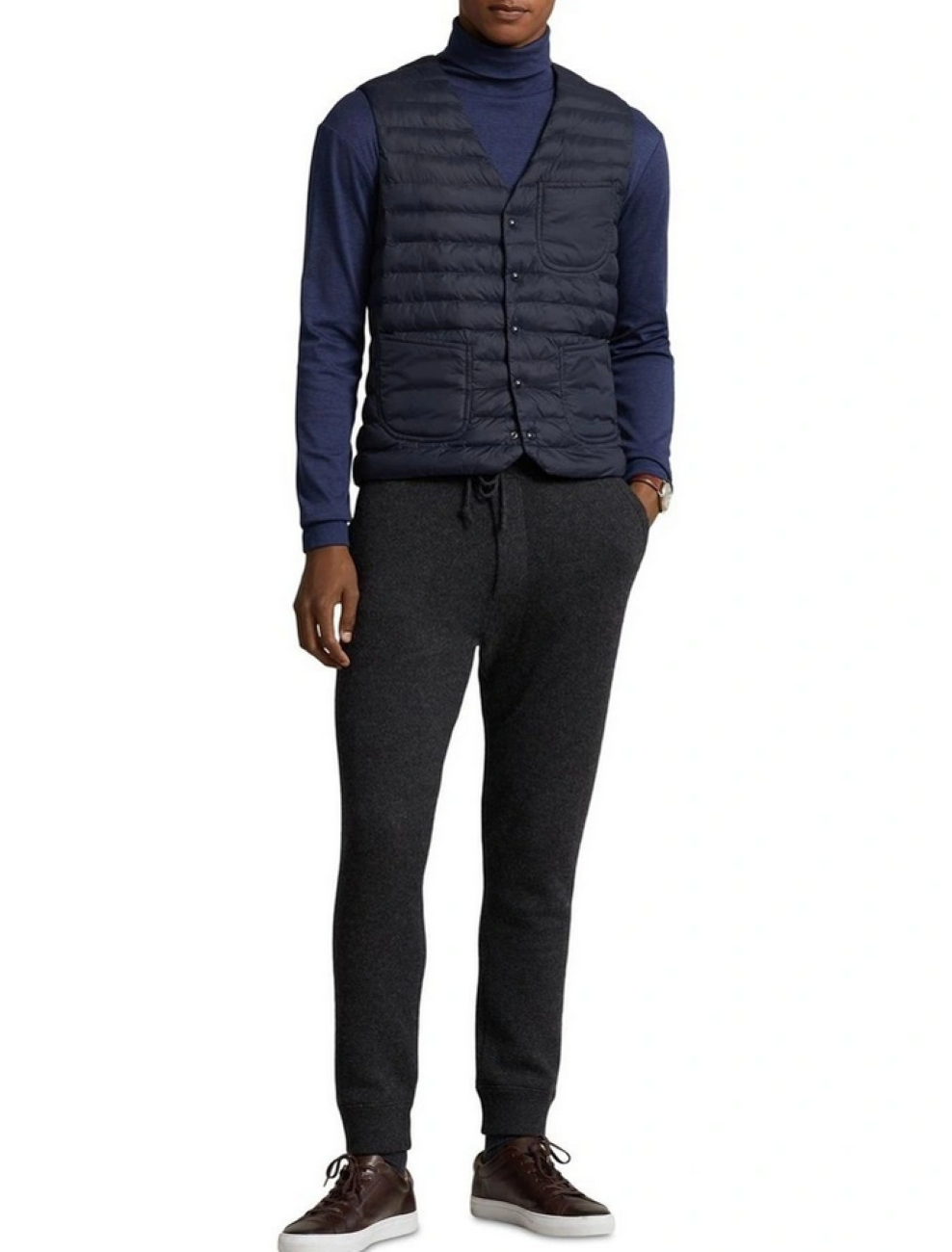 POLO Ralph Lauren Performance V-Neck Quilted Vest MSRP $198