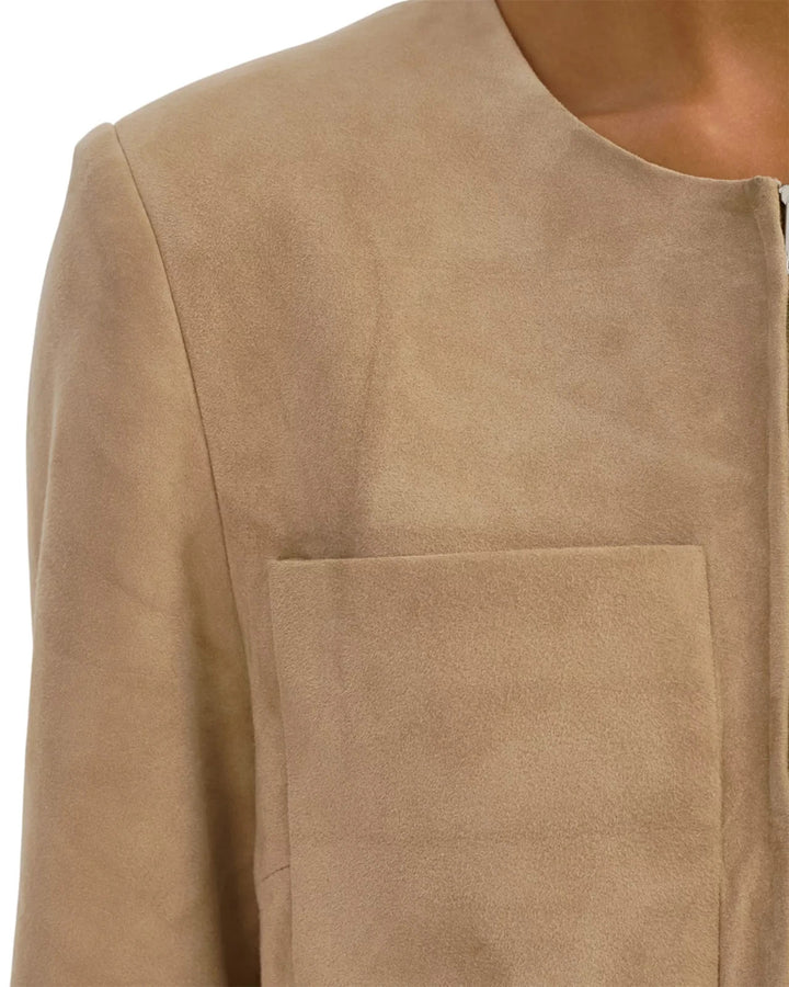LAMARQUE Linette Suede Jacket MSRP $595