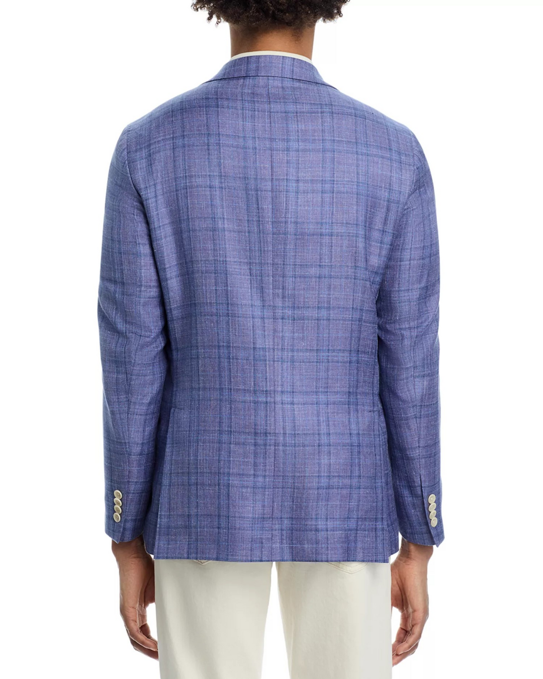 Jack Victor Loro Piana Wool Silk & Linen Fabric Regular Fit Sport Coat MSRP $998