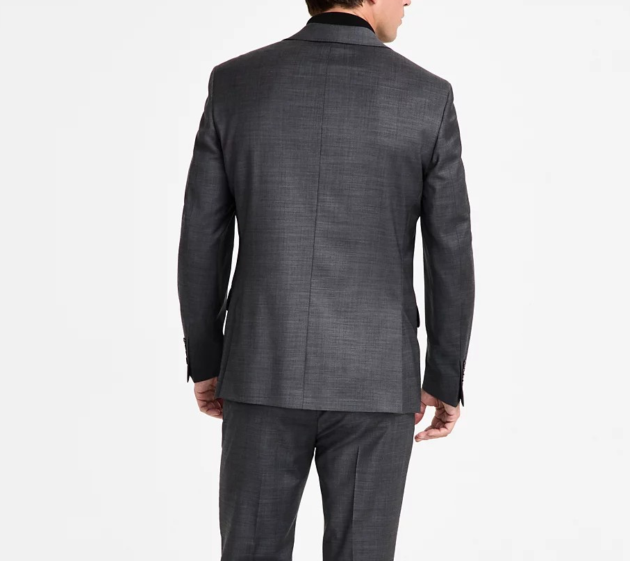 Calvin Klein Men's Slim-Fit Wool-Blend Stretch Suit Jackets MSRP $ 450