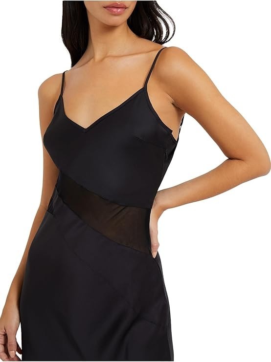 French Connection Inu Satin Strappy Occasion Dress MSRP $148