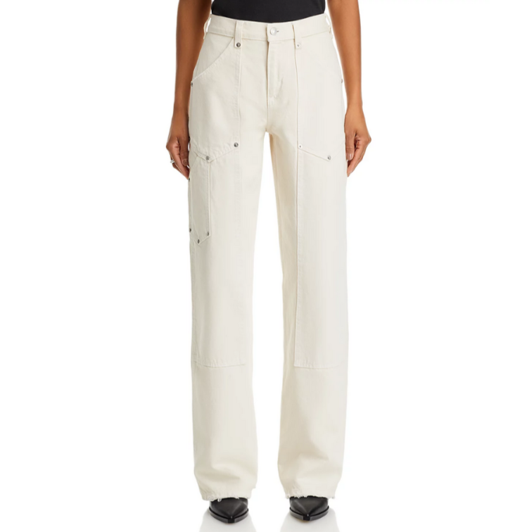 RE/DONE High Rise Straight Leg Jeans MSRP $375