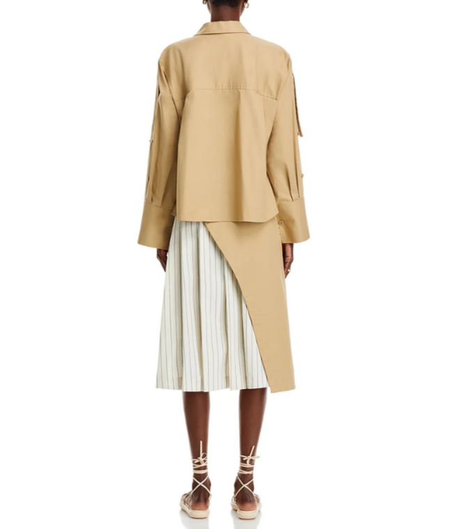 3.1 Phillip Lim Striped Panel Shirtdress MSRP $750