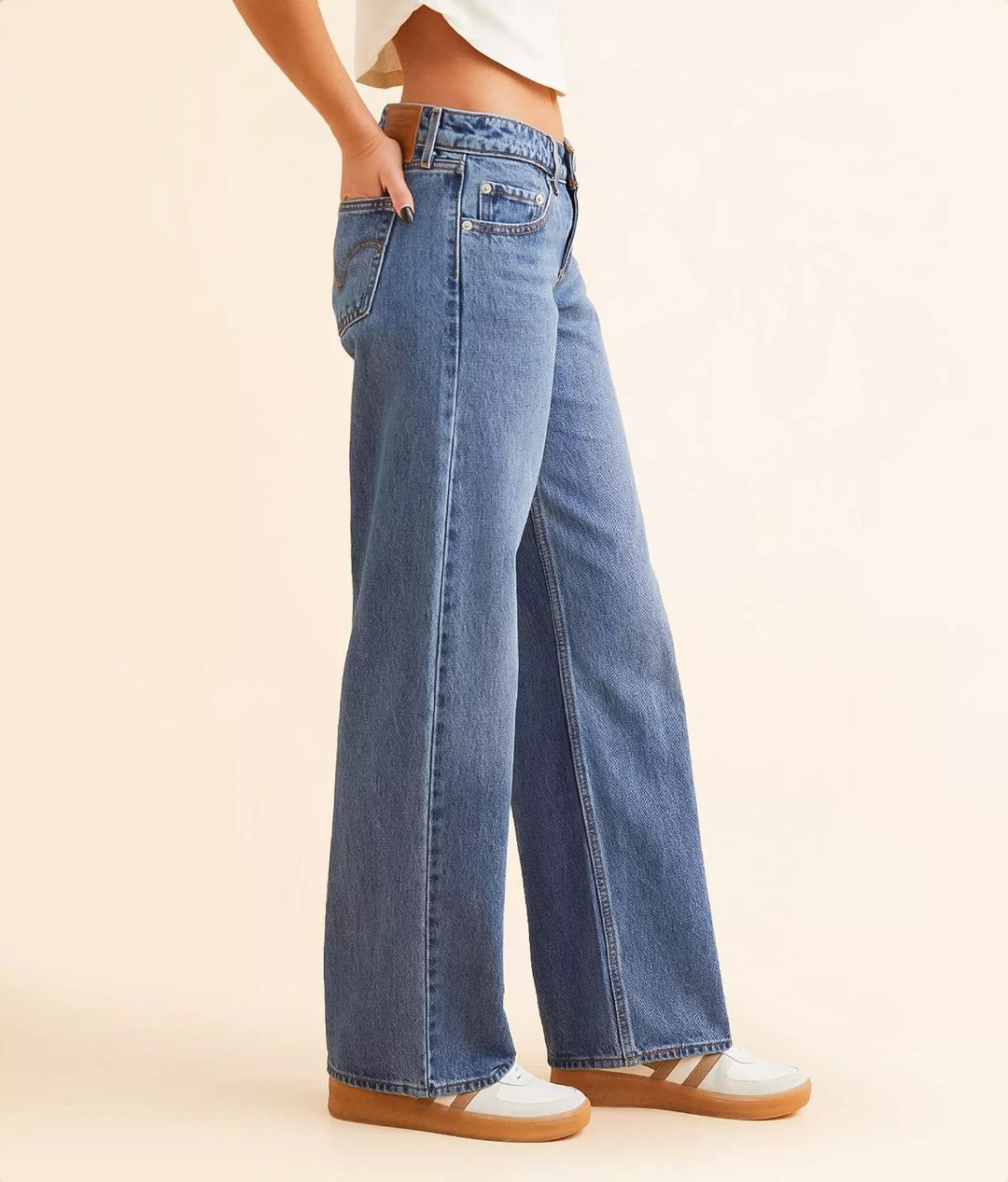 Levi's Low Loose Straight Leg Jeans MSRP $108