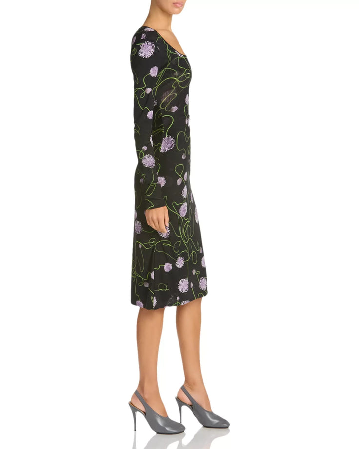 Stella McCartney Mesh Midi Dress MSRP $1890