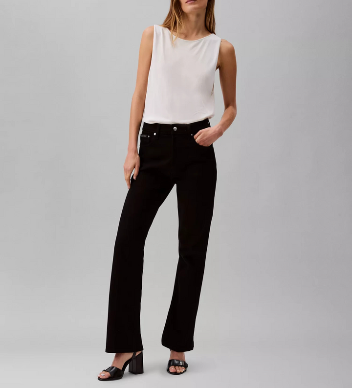 Calvin Klein Women's High-Neck Sleeveless Tank Top MSRP $79