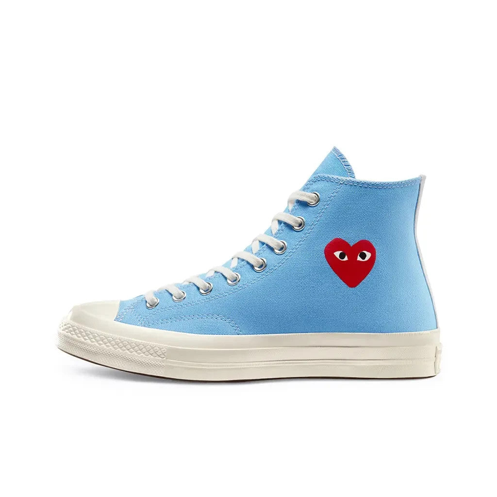 Converse x COMME des GARCONS PLAY Chuck 70 UNISEX High Canvas Shoes