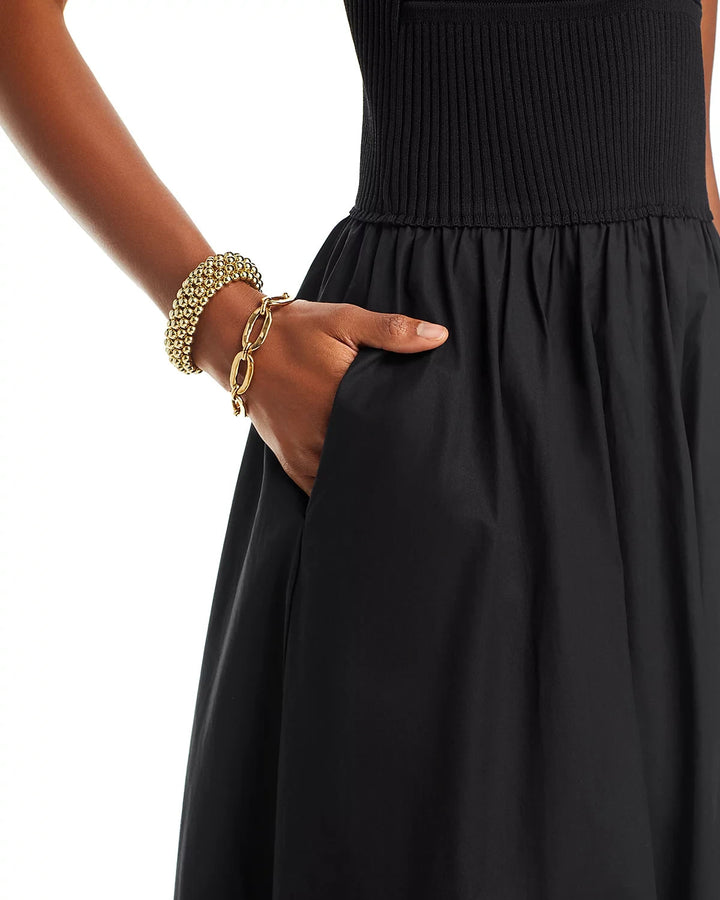 Lucy Paris Barcelona Cutout Midi Dress MSRP $118