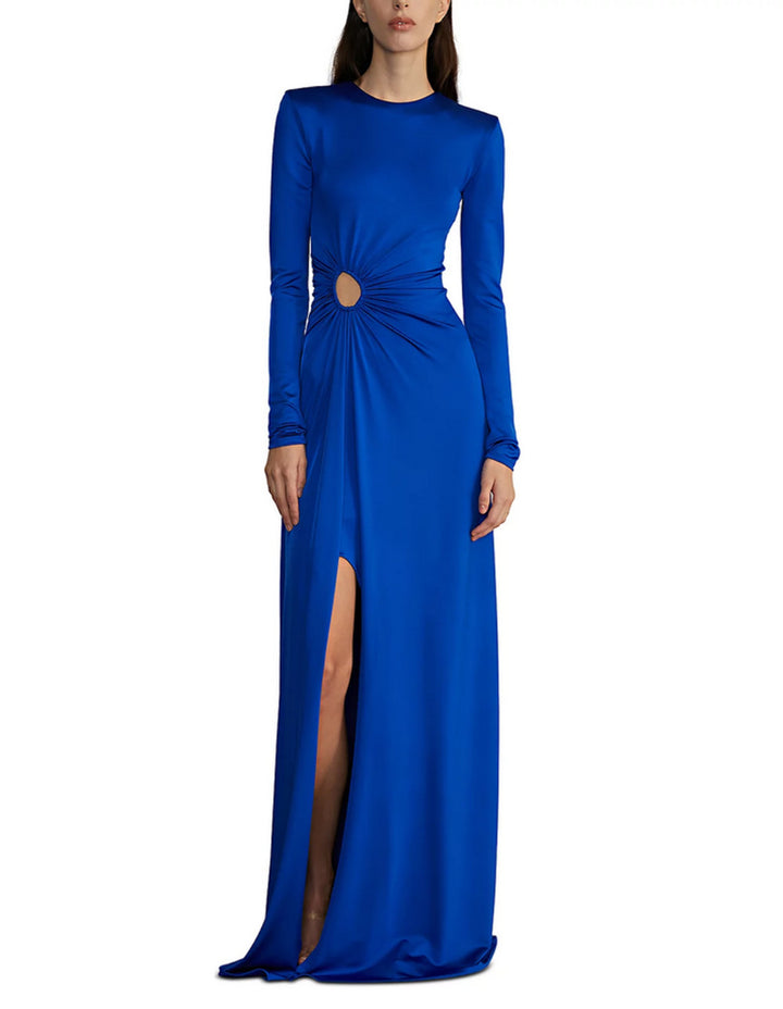 Et Ochs Katherine Gathered Column Dress 10A 2802