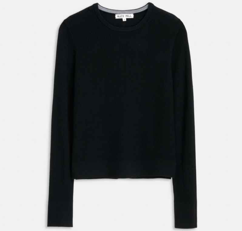 ALEX MILL Ava Crewneck Sweater MSRP $155