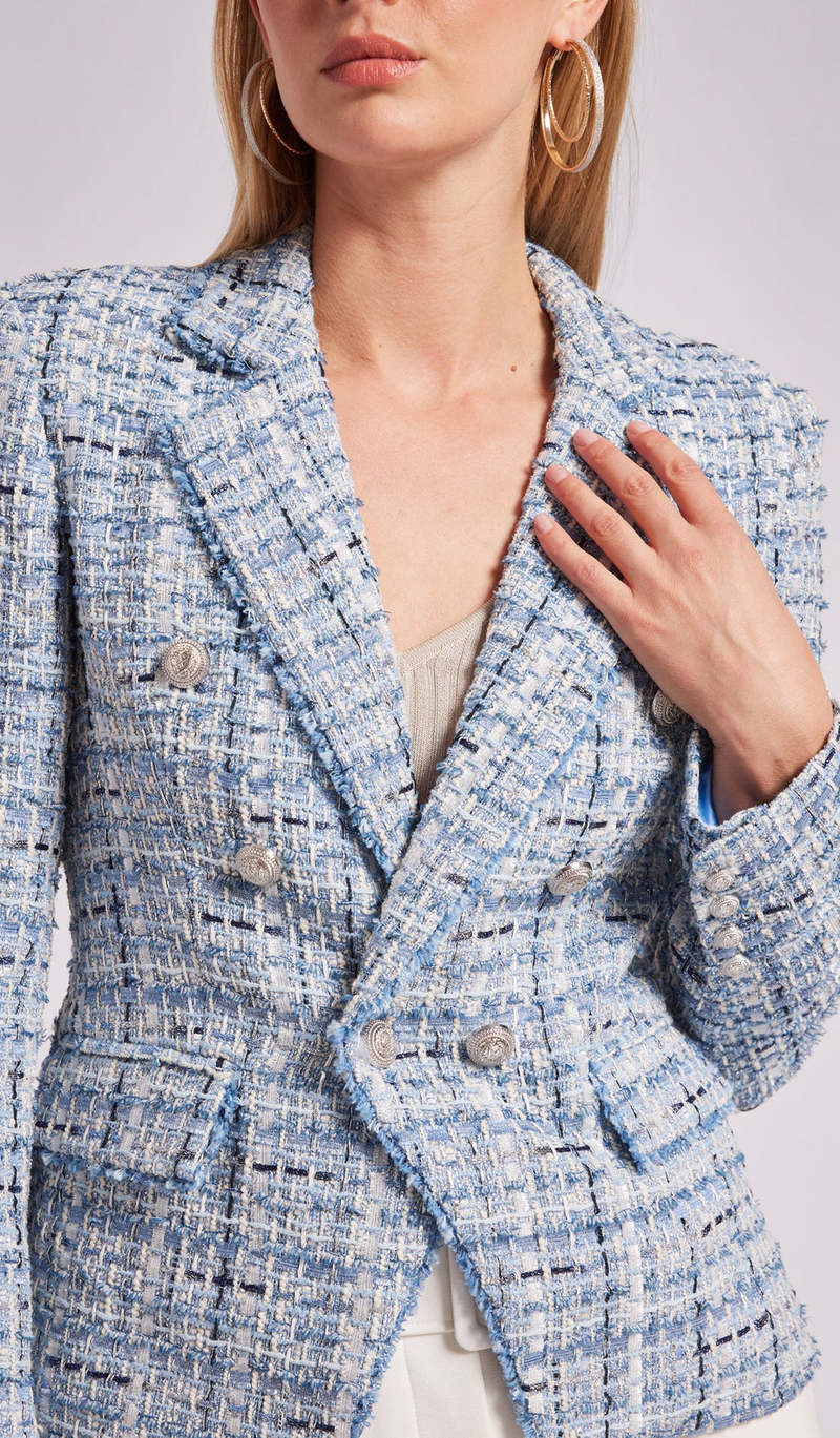 Generation Love Eliza Tweed Blazer MSRP $425
