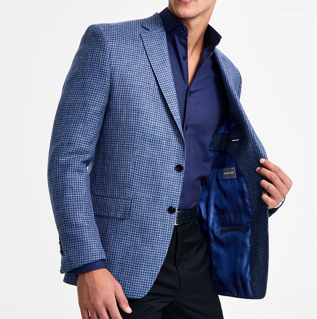Michael Kors Men's Classic-Fit Wool Blend Sport Coats MSRP $375