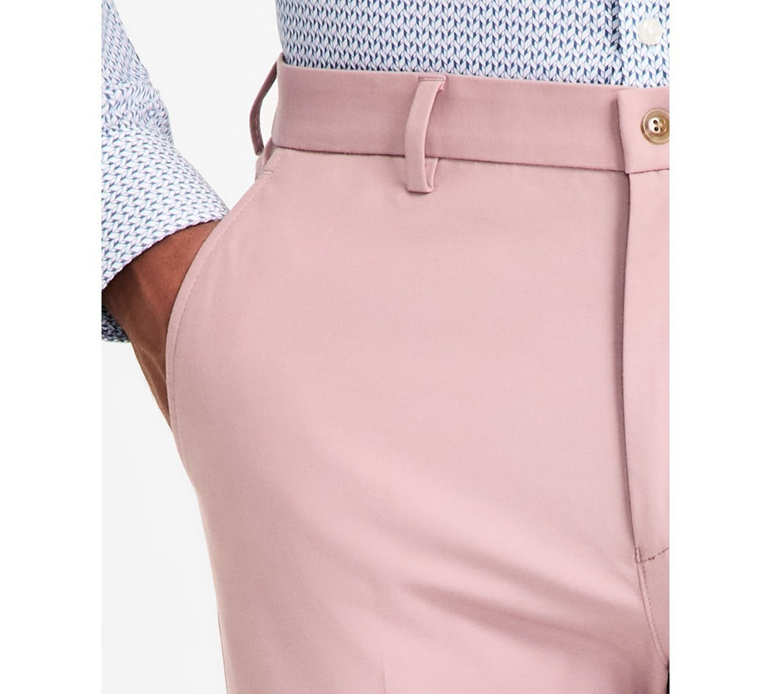 Michael Kors Men's Classic-Fit Cotton-Blend Dress Pants MSRP $95