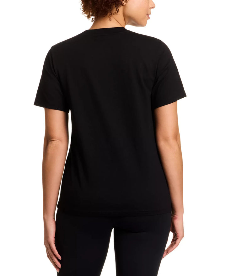 Reebok Women's Cotton Logo-Graphic Crewneck T-Shirt MSRP $25