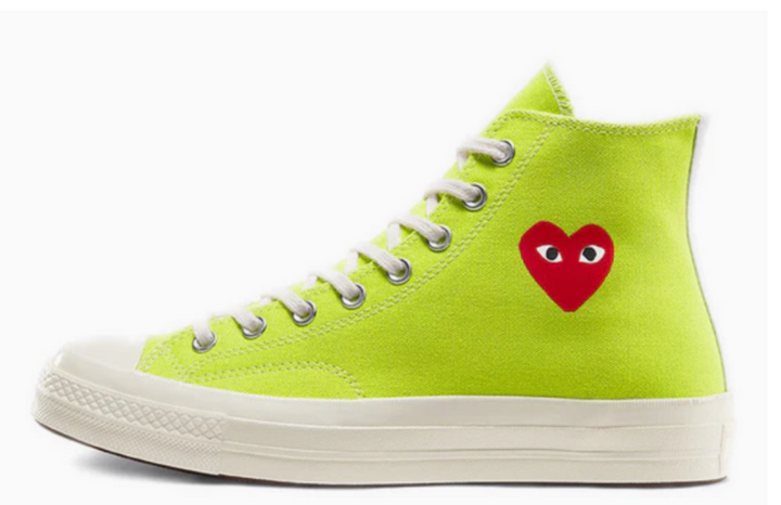 Converse x COMME des GARCONS PLAY Chuck 70 UNISEX High Canvas Shoes