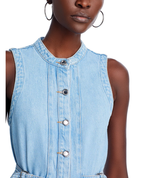 Derek Lam 10 Crosby Camille Utility Mini Dress MSRP $395