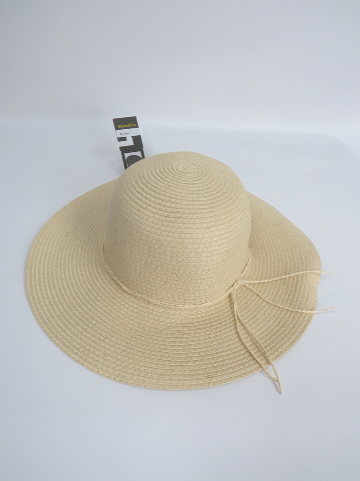 Style & Co Packable Paper Floppy Hat MSRP $38 Size O/S