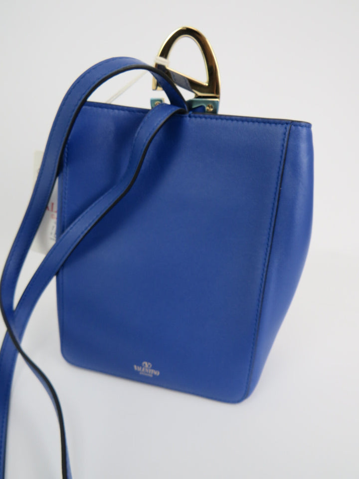 VALENTINO GARAVANI Vlogo The Bold Leather Crossbody Bag MSRP $1450 # M1 255 NEW