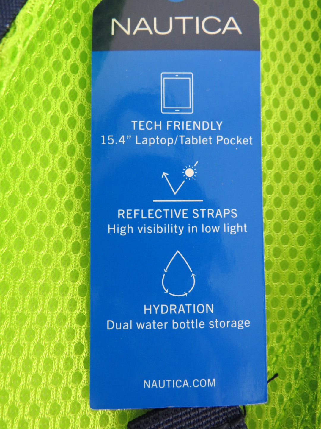 Nautica Kids Backpack for School, 16"  MSRP $84