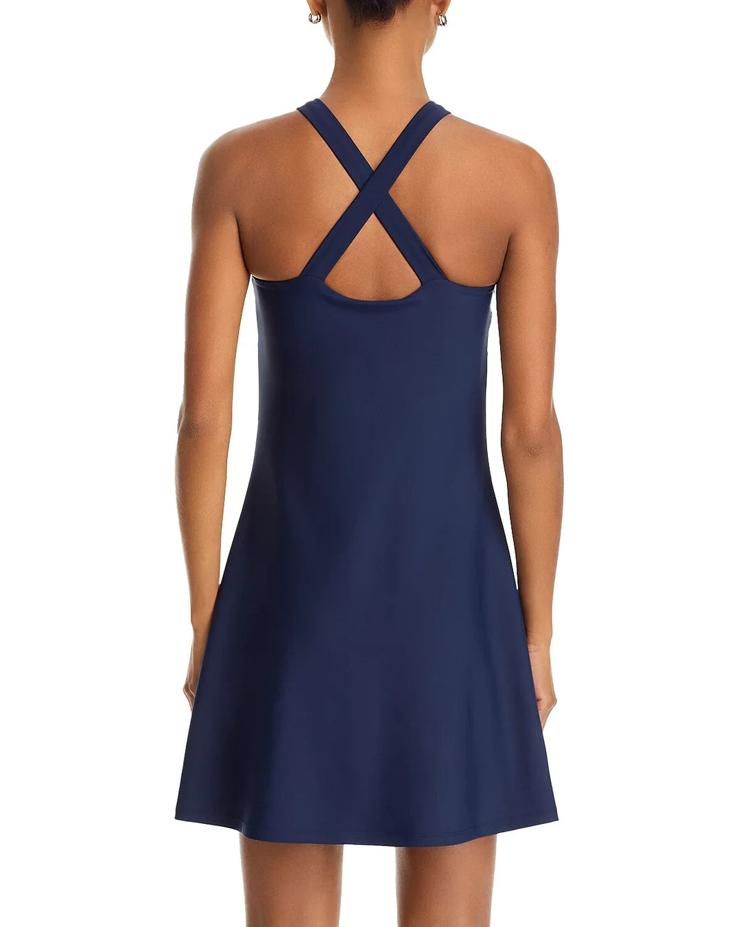 AQUA Athletic Pleat Hem Active Dress MSRP $98