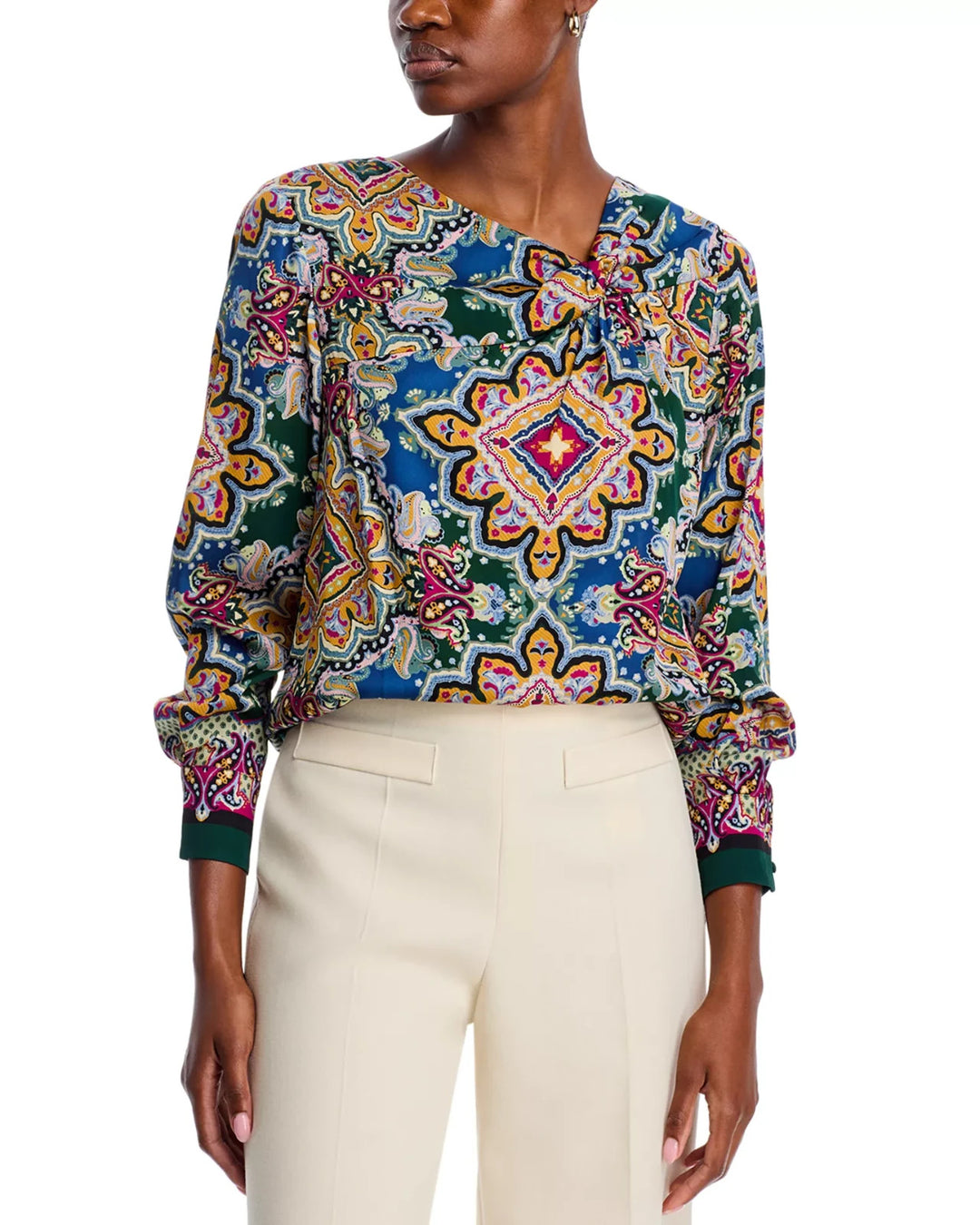 Elie Tahari the Valerie Blouse MSRP $345