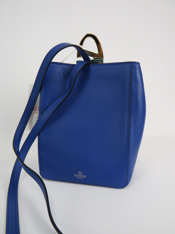 VALENTINO GARAVANI Vlogo The Bold Leather Crossbody Bag MSRP $1450 # M1 255 NEW
