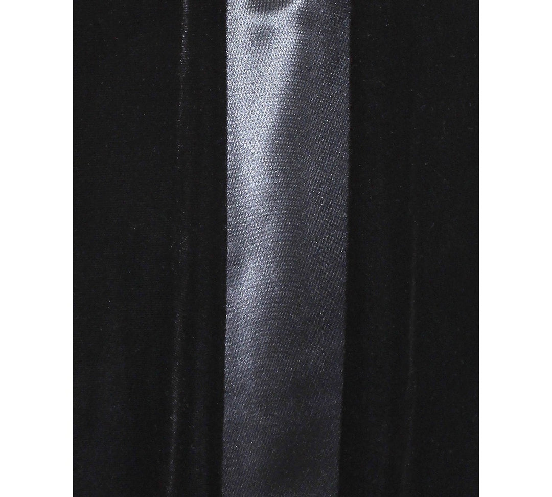 Alex Evenings Velvet Side-Stripe Straight-Leg Pants MSRP $119