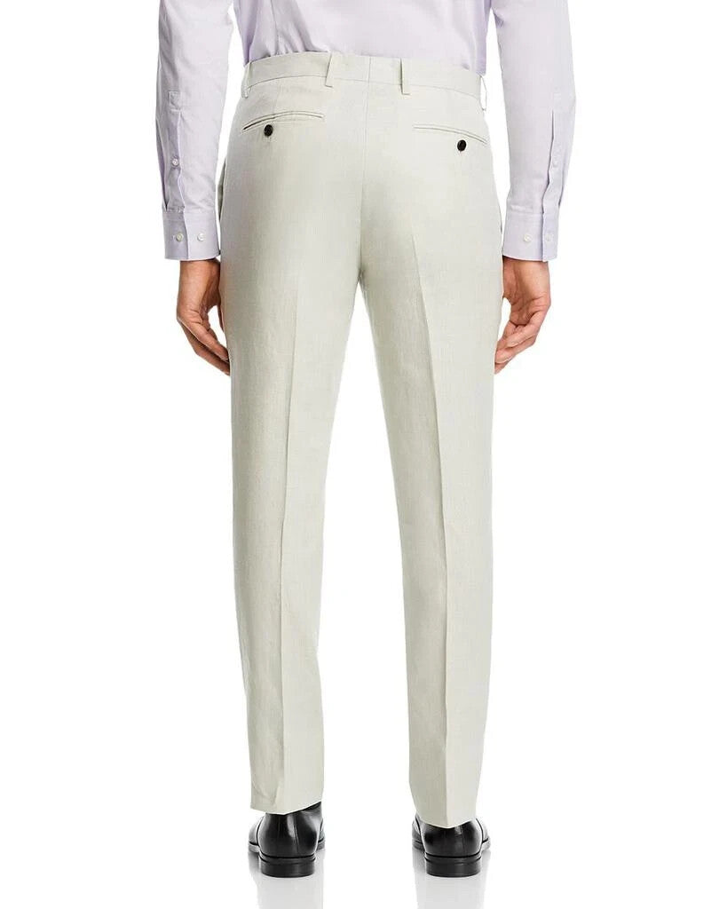Theory Mayer Slim Fit Linen Dress Pants MSRP $245