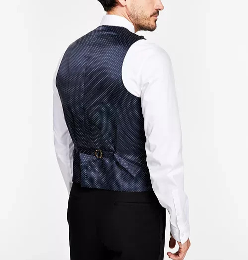 Alfani Slim-Fit Stretch Tuxedo Vest MSRP $115