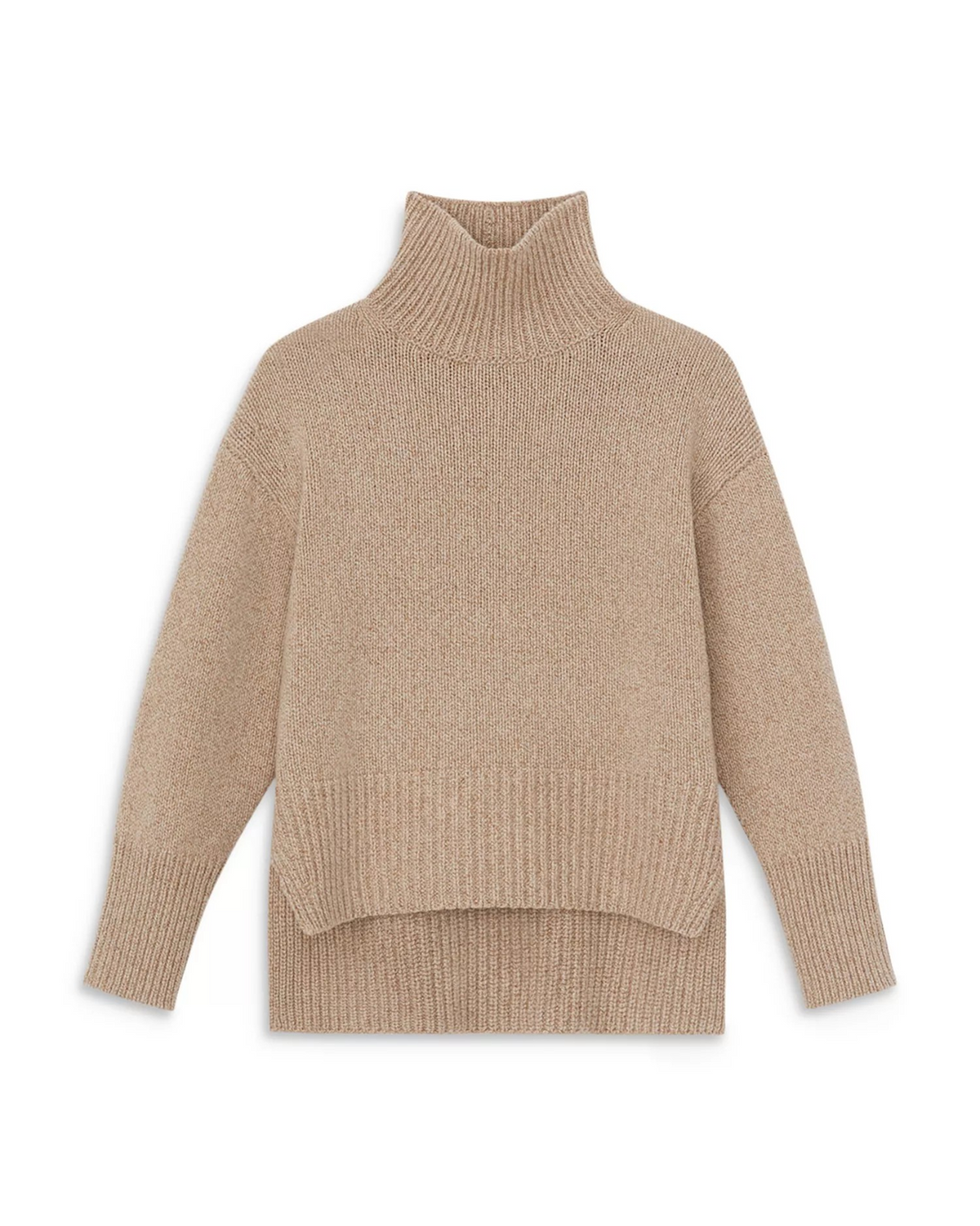 Lafayette 148 New York Stand Collar Drop Shoulder Sweater MSRP $1498