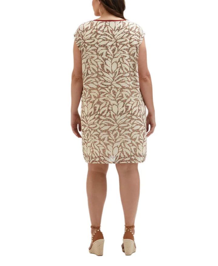 ELLA Rafaella Plus Size Beach Relaxed Sleeveless Dress MSRP $89