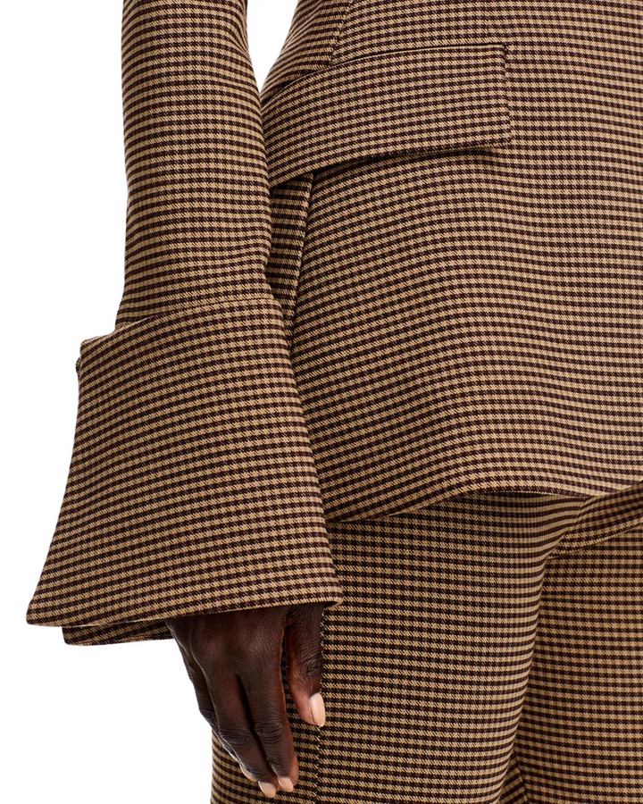 A.W.A.K.E. MODE Gingham Shirt MSRP $740