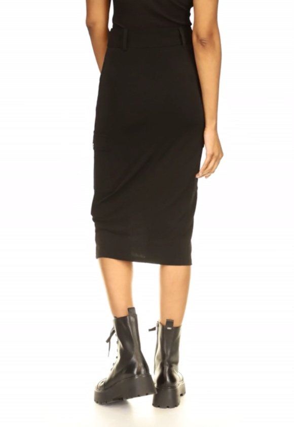 MICHAEL Michael Kors Utility Slit-Front Midi Skirt MSRP $98