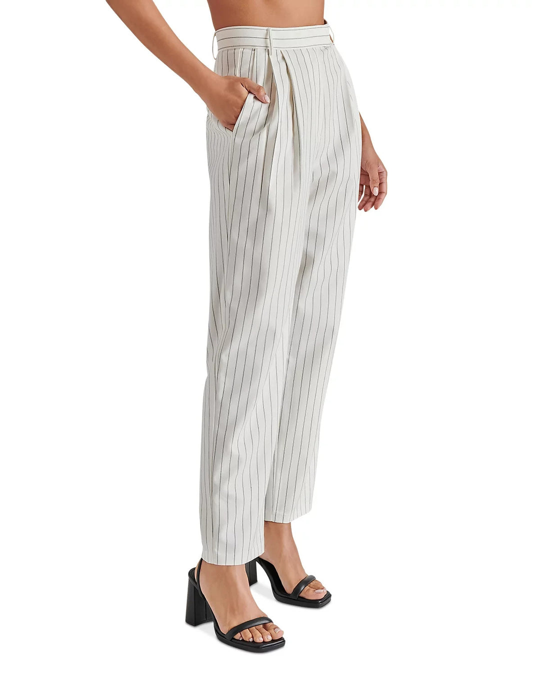STEVE MADDEN Rumi High Rise Striped Pants MSRP $89