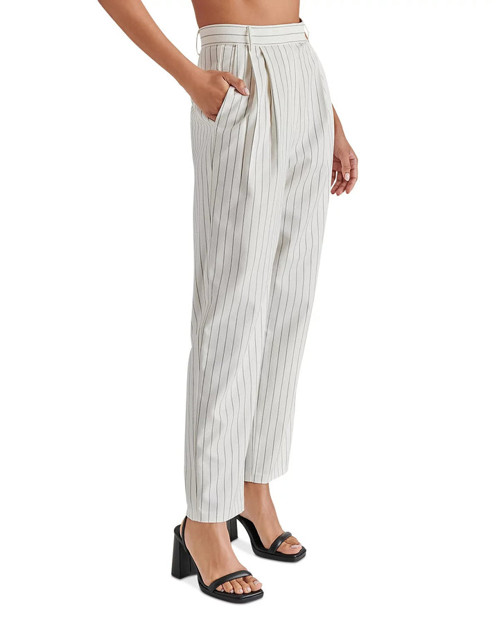 STEVE MADDEN Rumi High Rise Striped Pants MSRP $89
