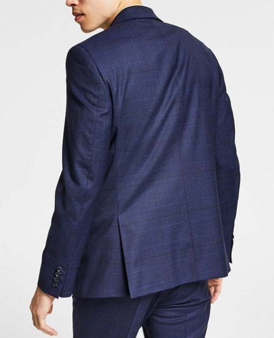 Bar III Skinny Fit Wrinkle-Resistant Wool-Blend Suit Separate Jacket MSRP $425
