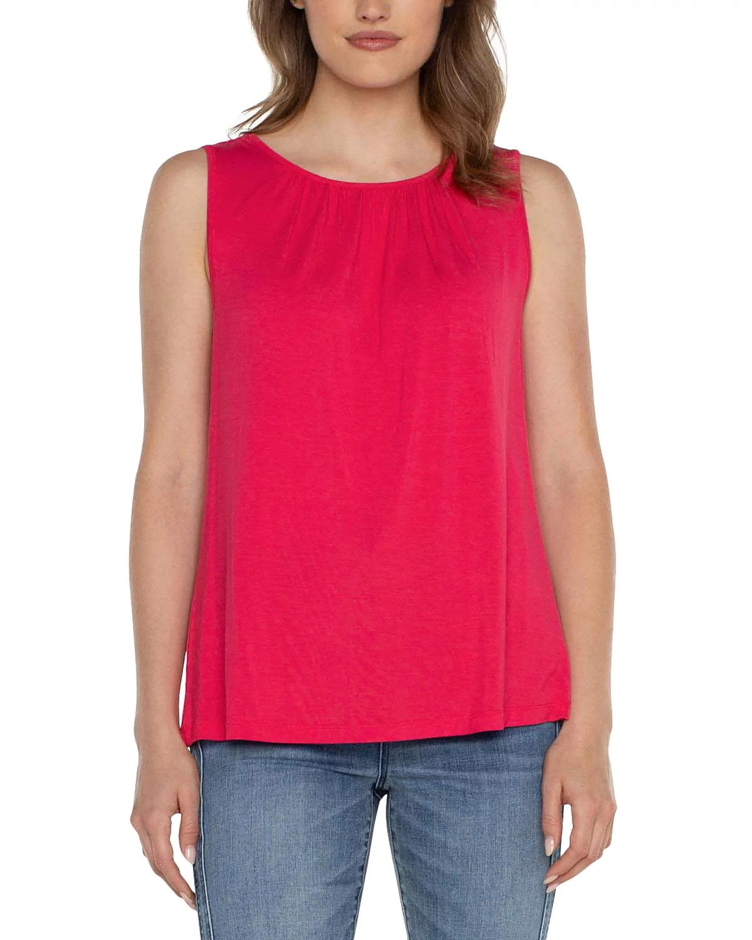 Liverpool Los Angeles Sleeveless Knit Top MSRP $44