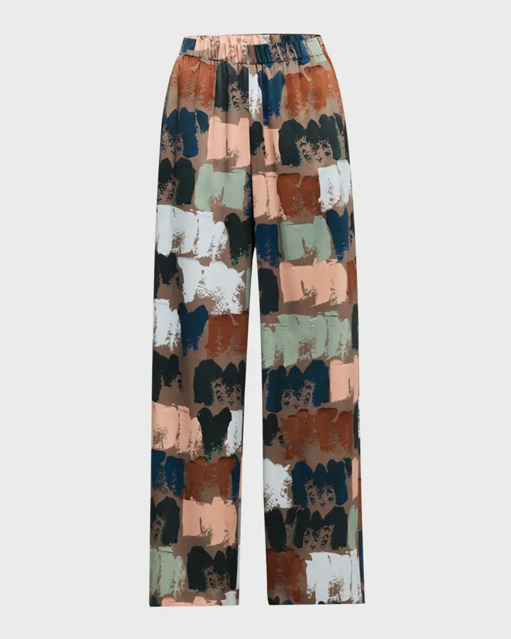 Lafayette 148 New York Riverside Silk Pants MSRP $998