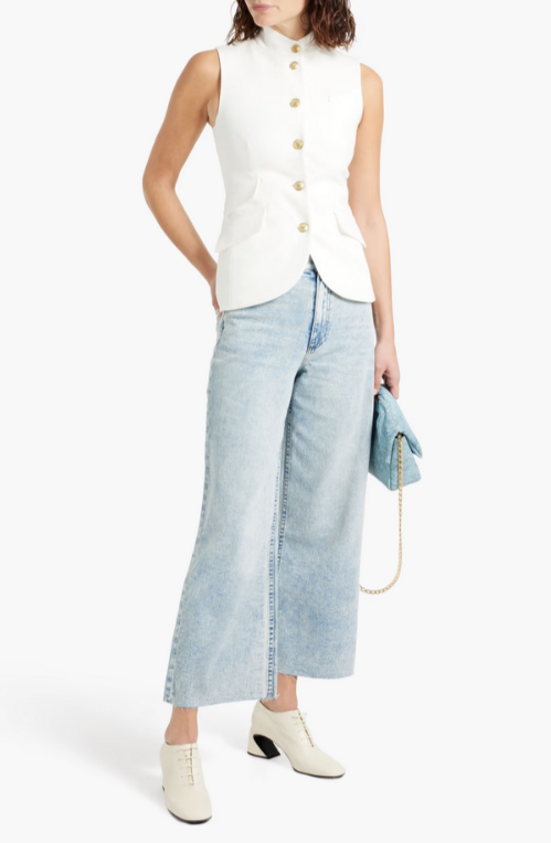 rag & bone Ponte Slade Vest MSRP $350