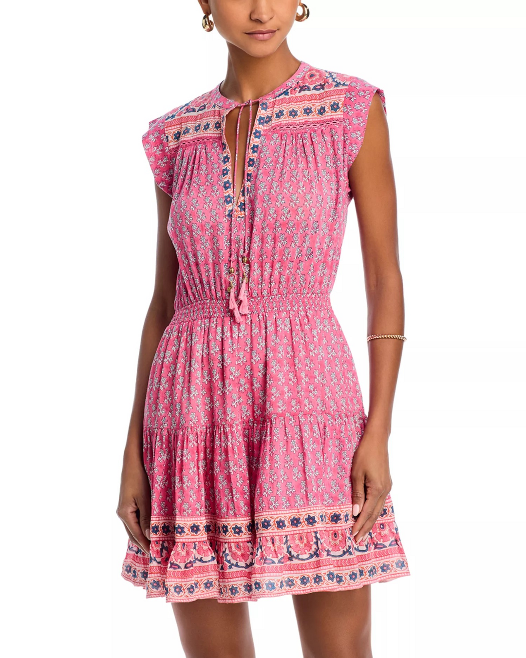 Bell Aubry Fit & Flare Mini Dress MSRP $285
